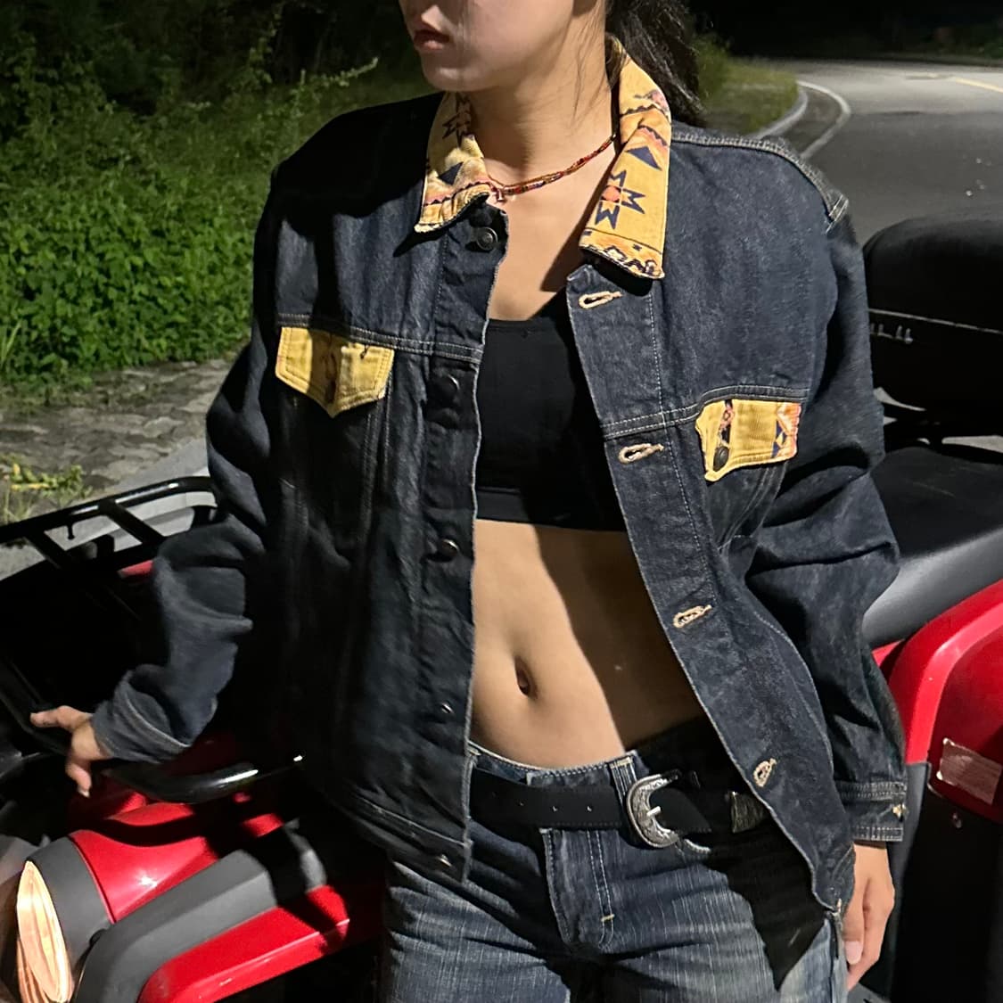 Edwin navajo denim jacket 상품이미지2