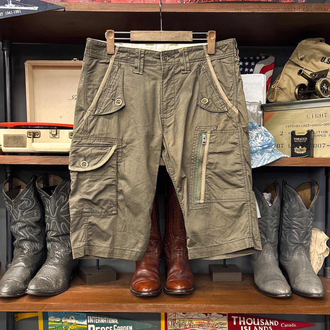 에드윈 익스클루시브 라인 유틸리티 스티치 카고팬츠 N1257   상품이미지1