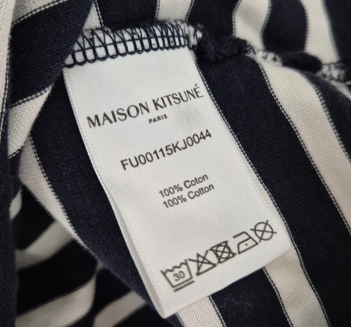 메종키츠네 스트라이프 긴팔티 상품이미지3