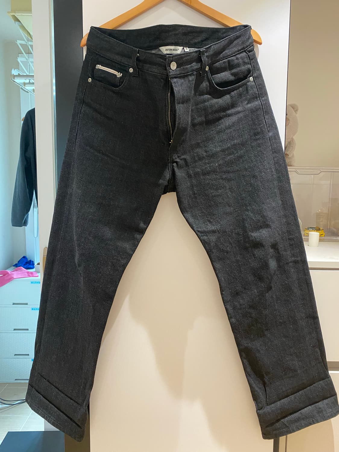 유니폼브릿지 셀비지 블랙 34 상품이미지1