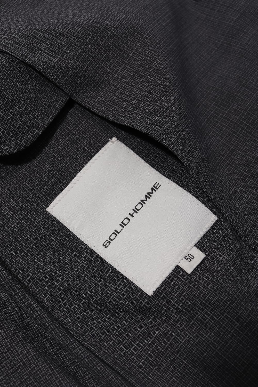 SOLID HOMME 체크 투버튼 블레이저 재킷 size 105 상품이미지5