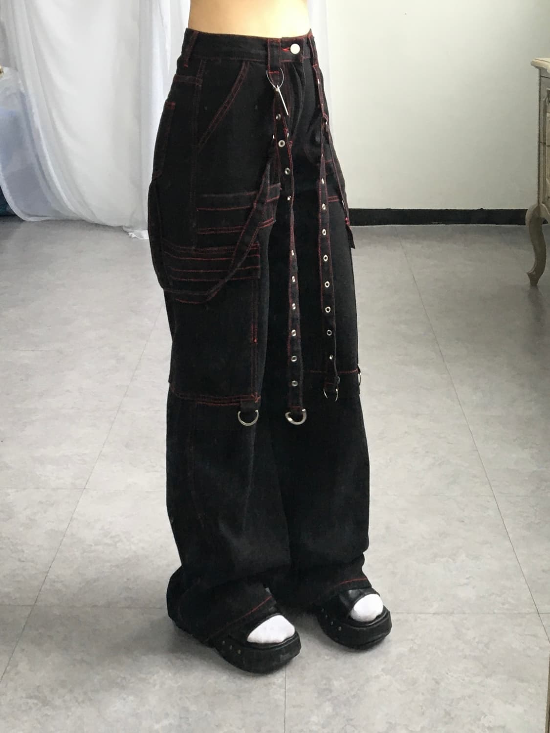 Belted pants 상품이미지9