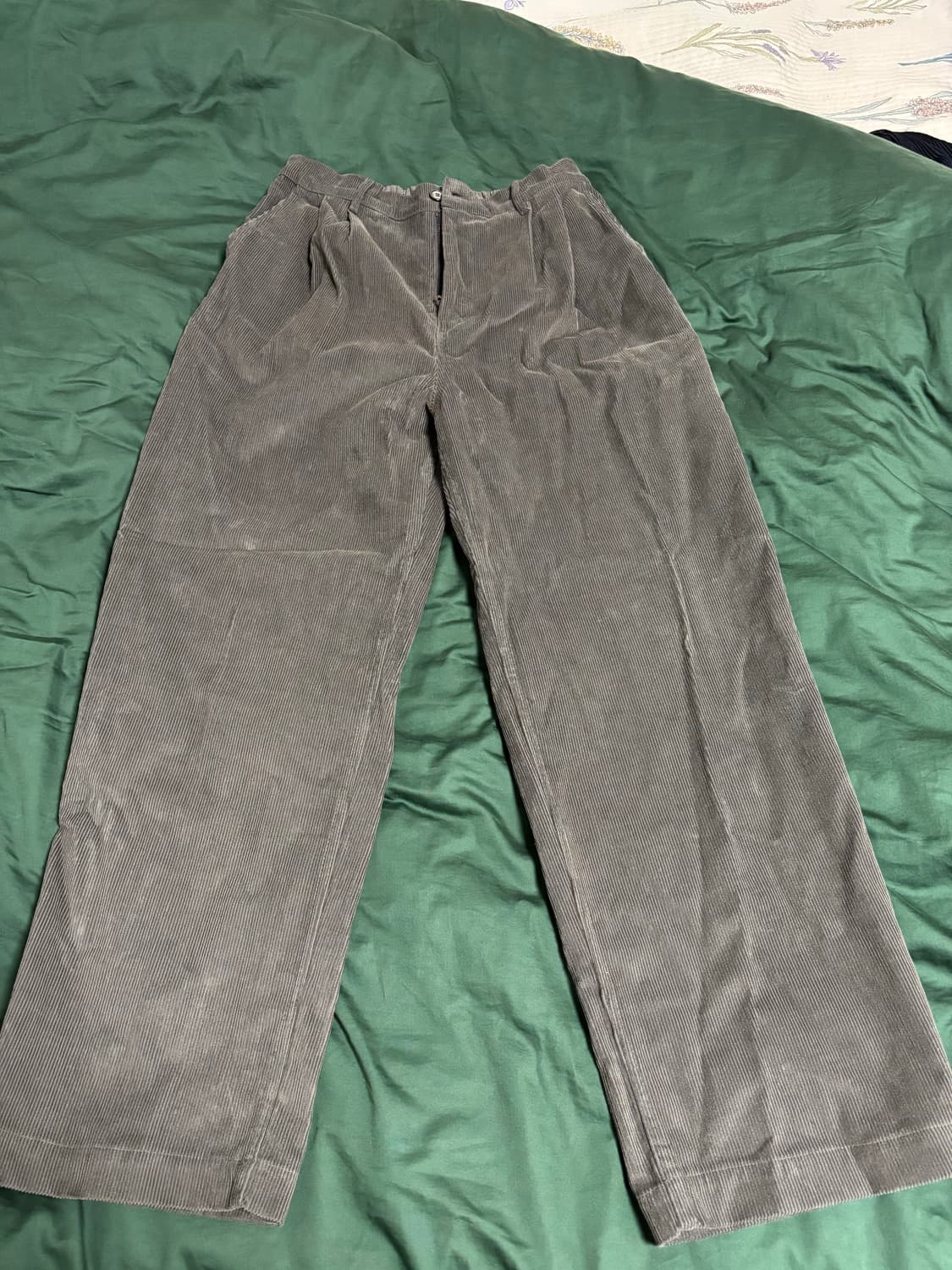 해브해드 코듀로이 팬츠(그레이) 상품이미지4