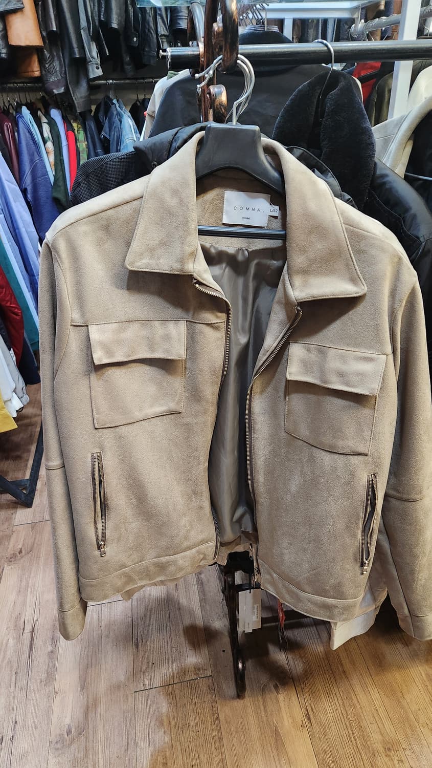 COMMA HOMME 남자 스웨이드 자켓 L/52 상품이미지6