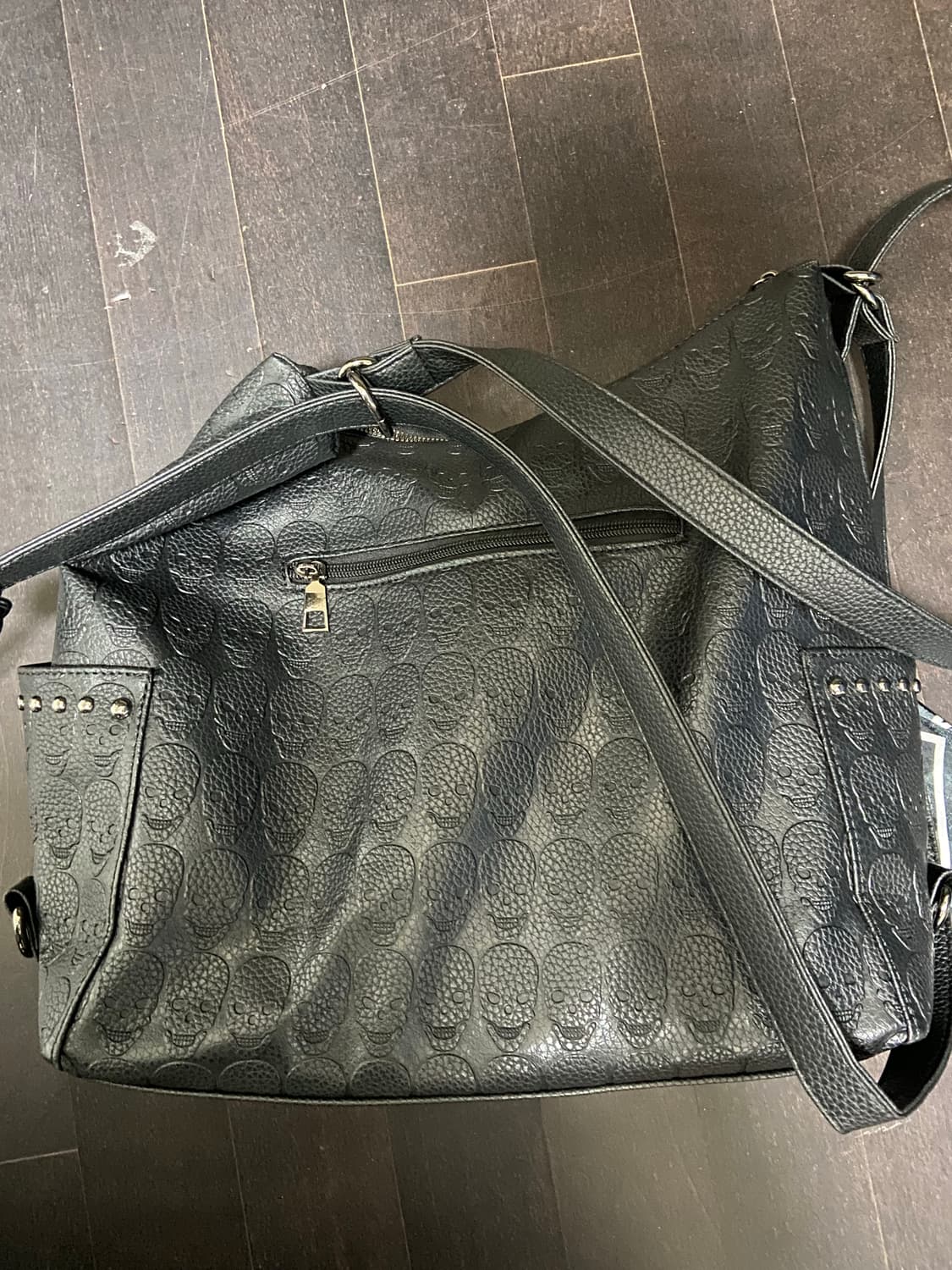 해골 펑크 가방 상품이미지4