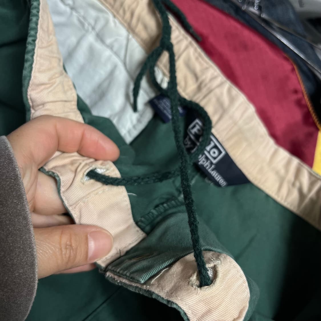 Polo 폴로 랄프로렌 반바지 그린 상품이미지3