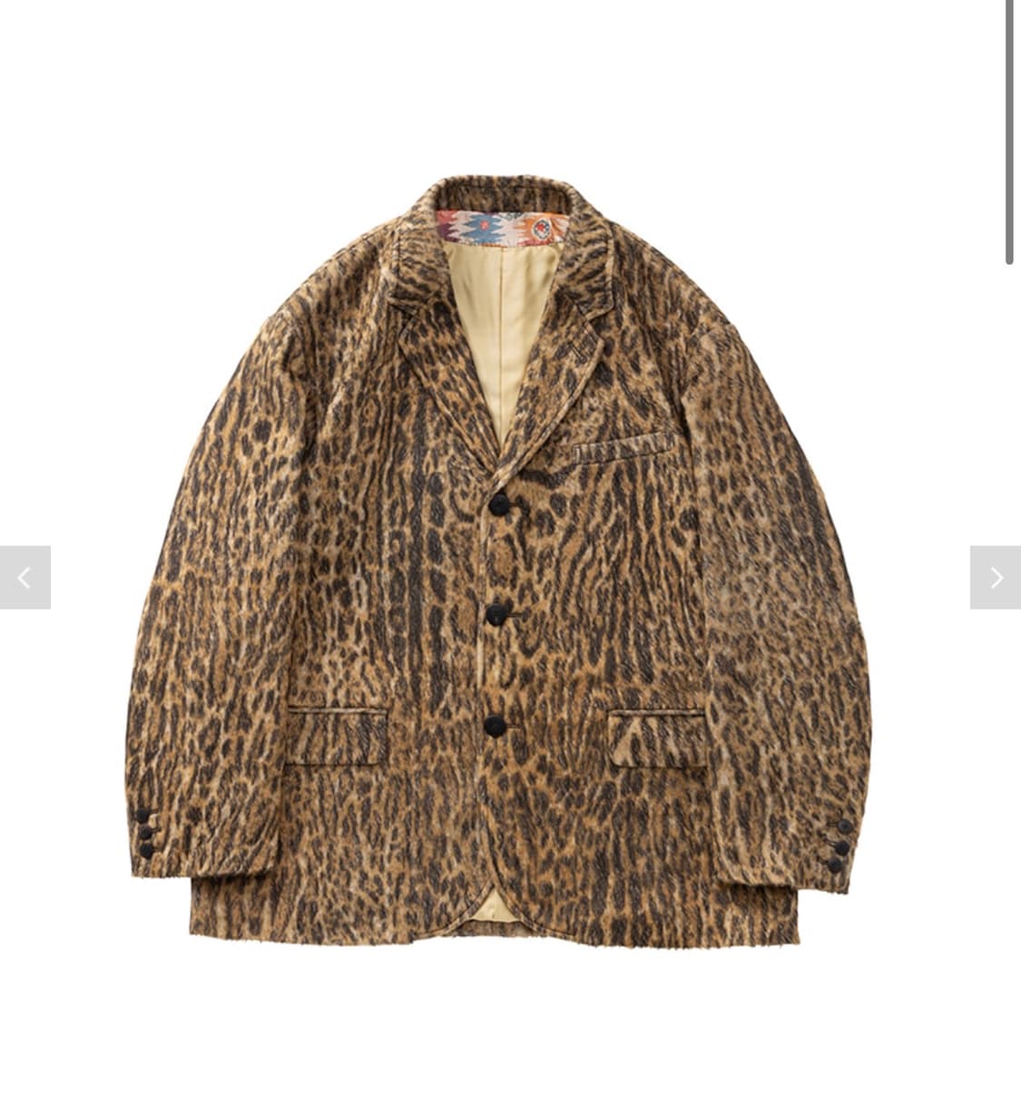 visvim 26ss BOWEN BLAZER LEOPARD잔금 상품이미지1
