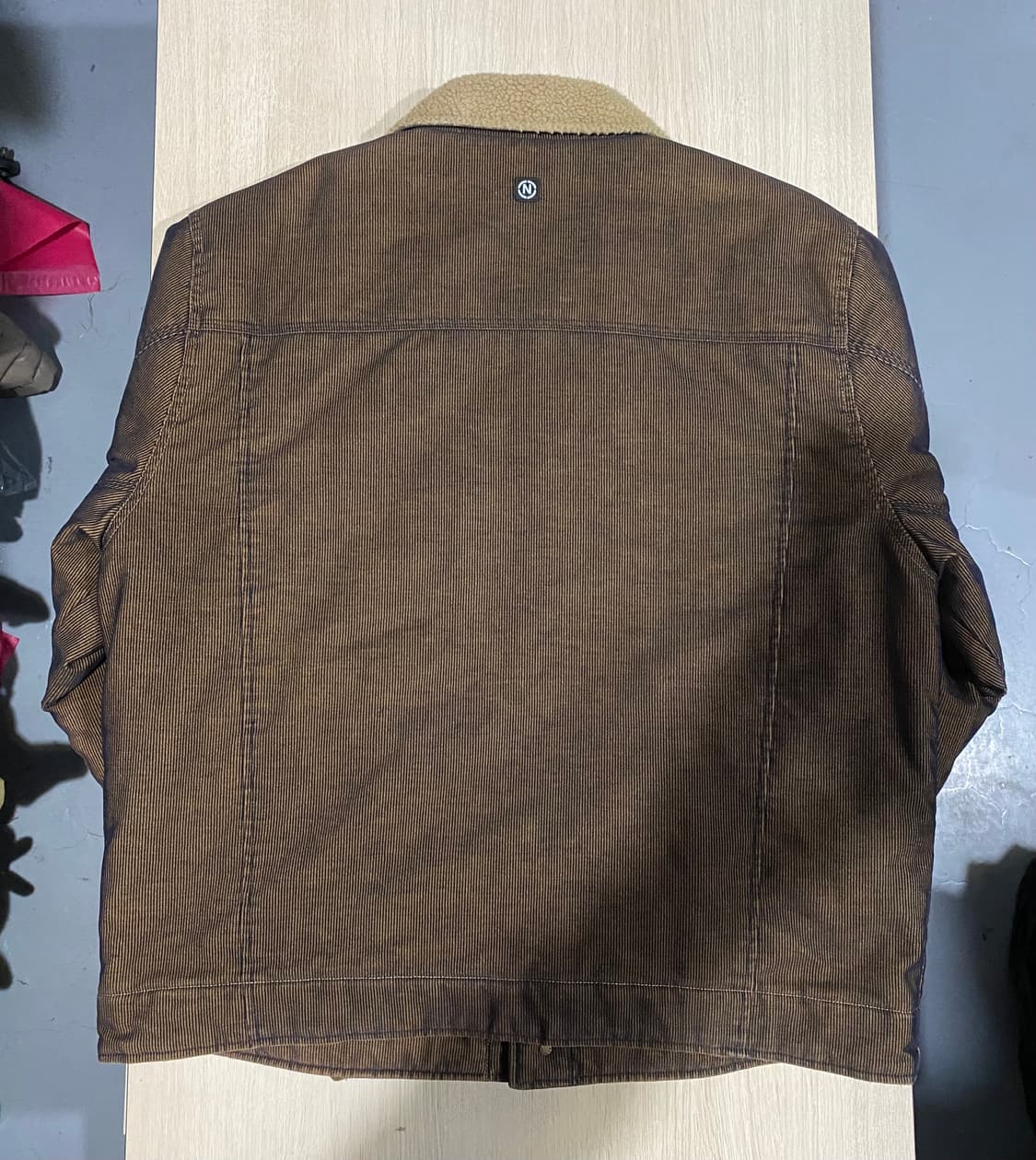 NAUTICA 코듀로이 넥 퍼 자켓 XL 상품이미지6