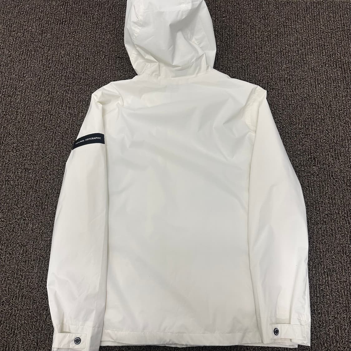 내셔널지오그래픽 바람막이 자켓 화이트 110(2XL) 상품이미지5