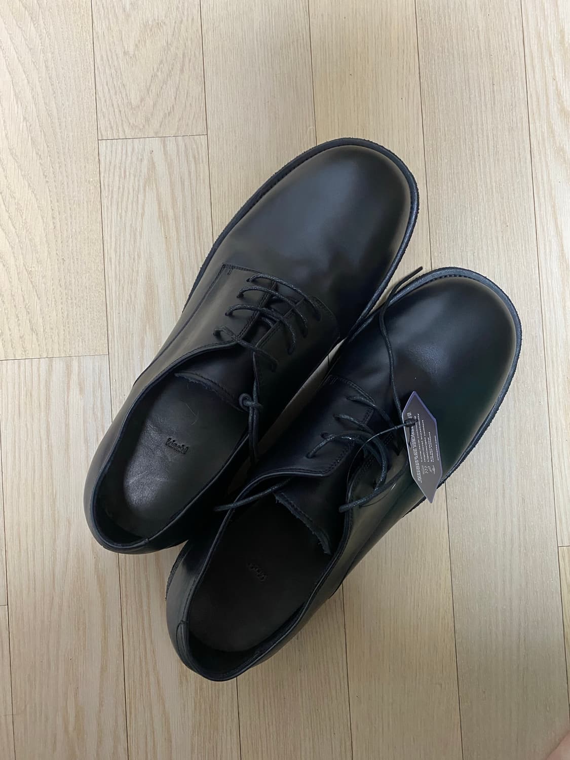 킨치 더비슈즈 808(a) 270 사이즈 블랙 팝니다. 상품이미지1