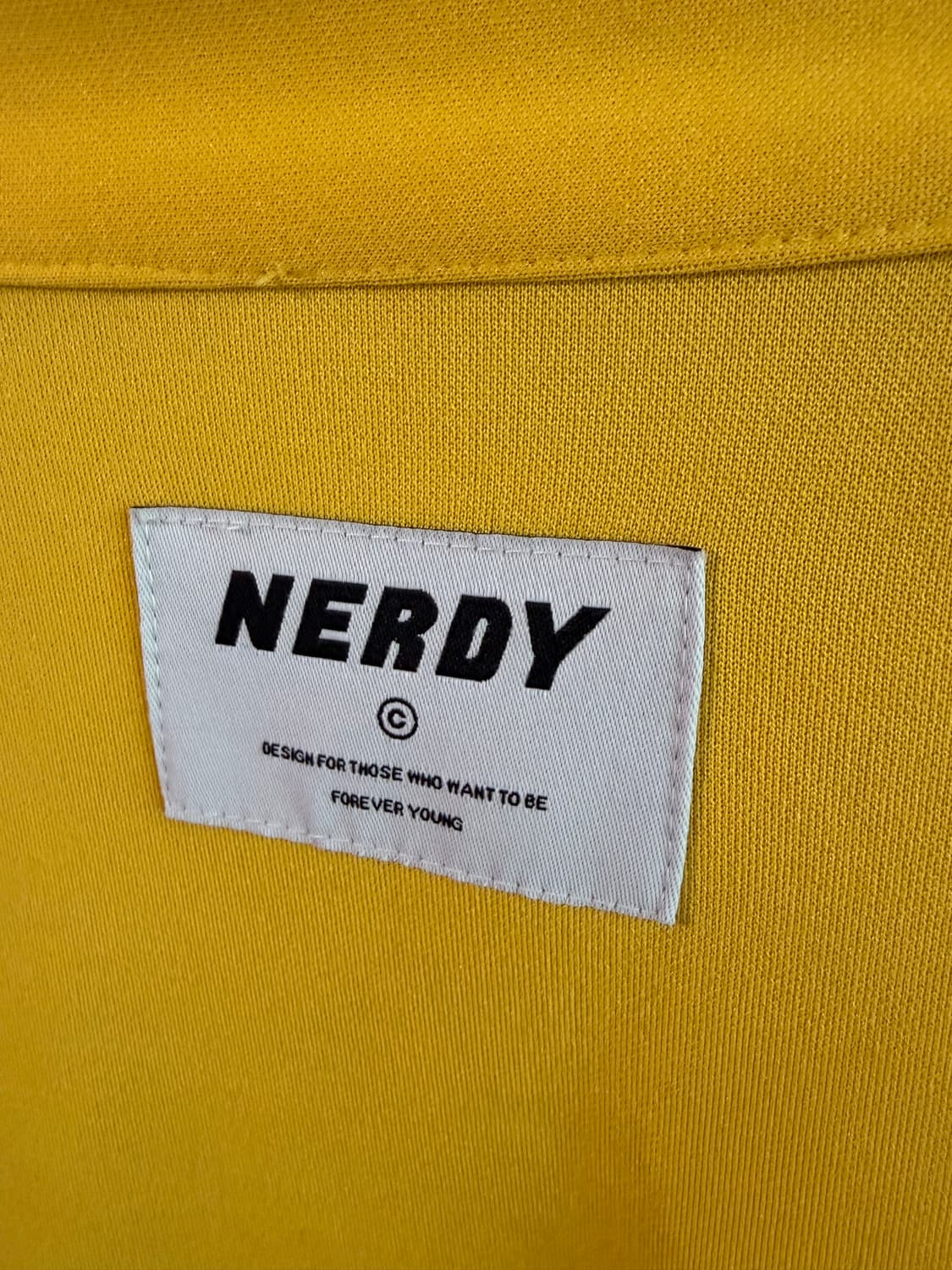 널디 트랙 져지 노란색 M 상품이미지5