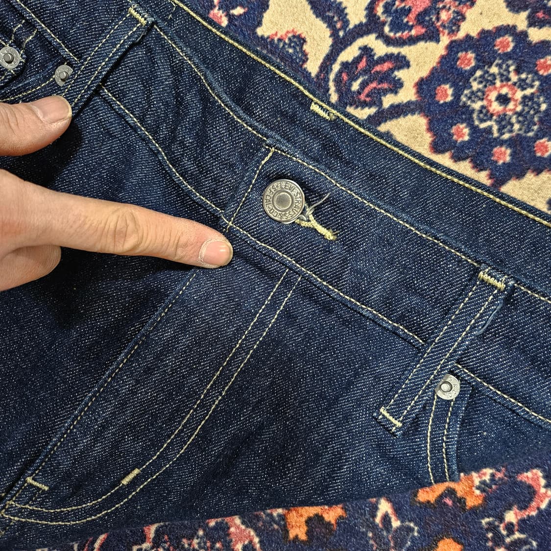 리바이스(Levis) 데님 미디 스커트 26size 상품이미지6