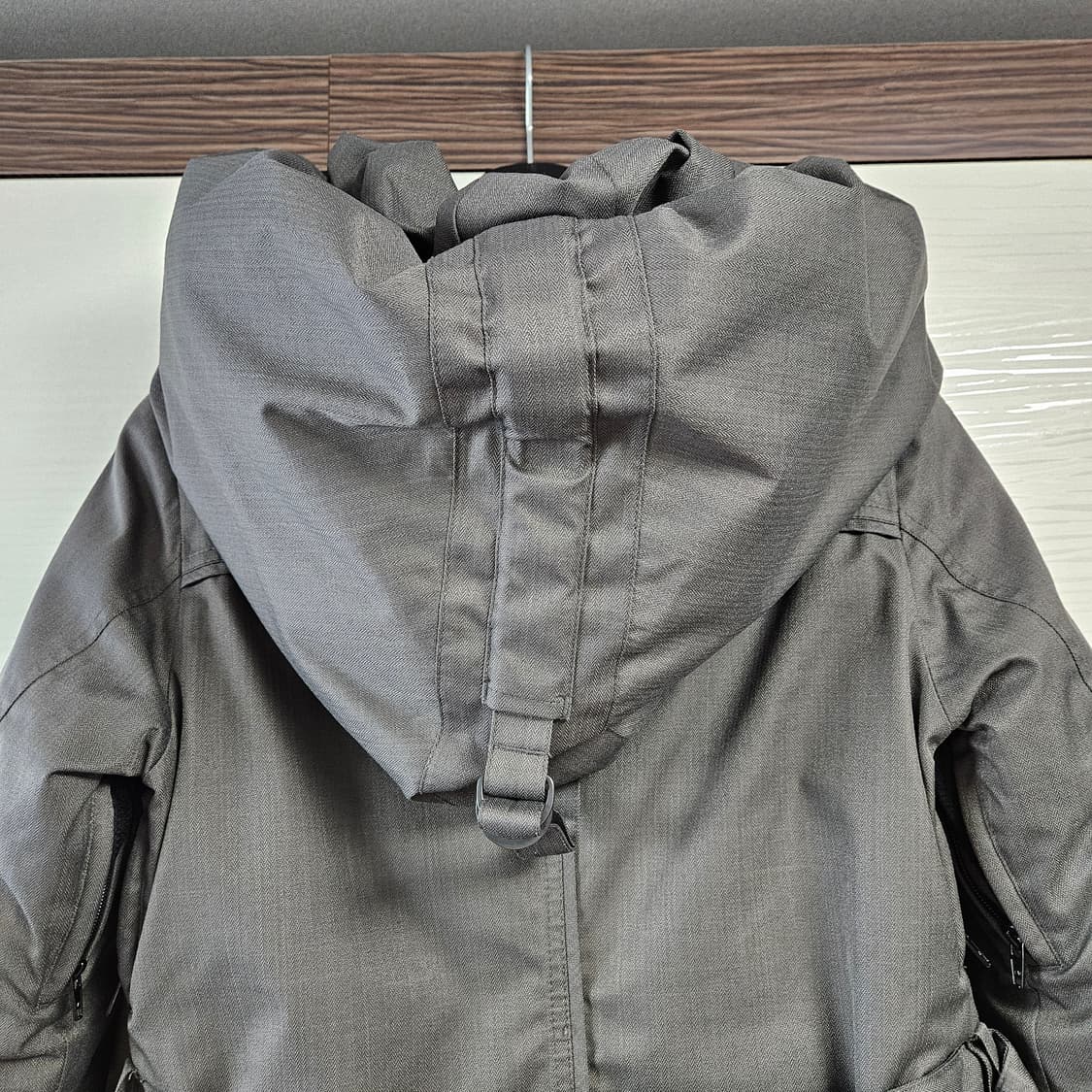 노비스 아스트리드 S 오리털 패딩 여성 카키색상 상품이미지6