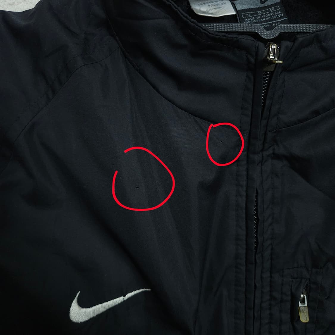00s 나이키 유벤투스 바람막이 XL 상품이미지3