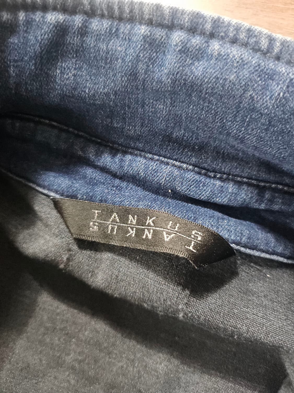 TANKUS  탱커스 빈티지 청셔츠남방 S 상품이미지3