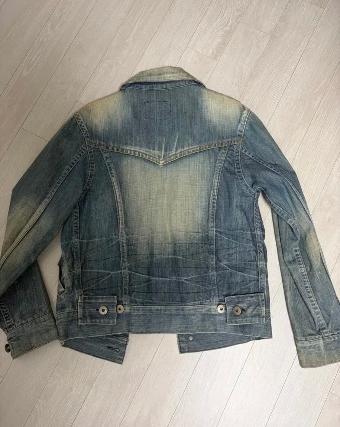 트루릴리젼 워싱 데님 청자켓 L 상품이미지2
