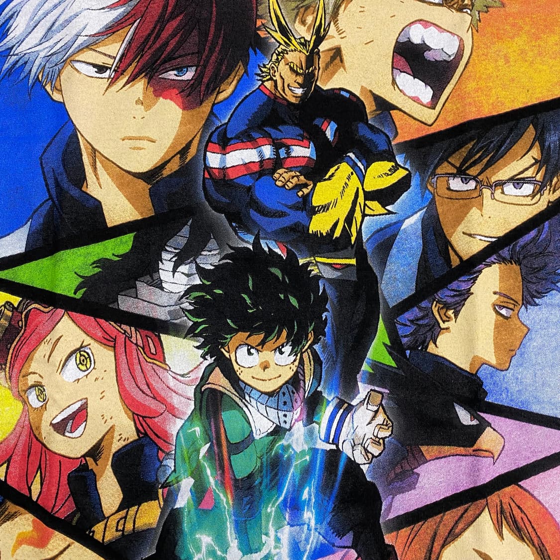 나히아 나의히어로아카데미아 오피셜 애니메이션 티셔츠 상품이미지6