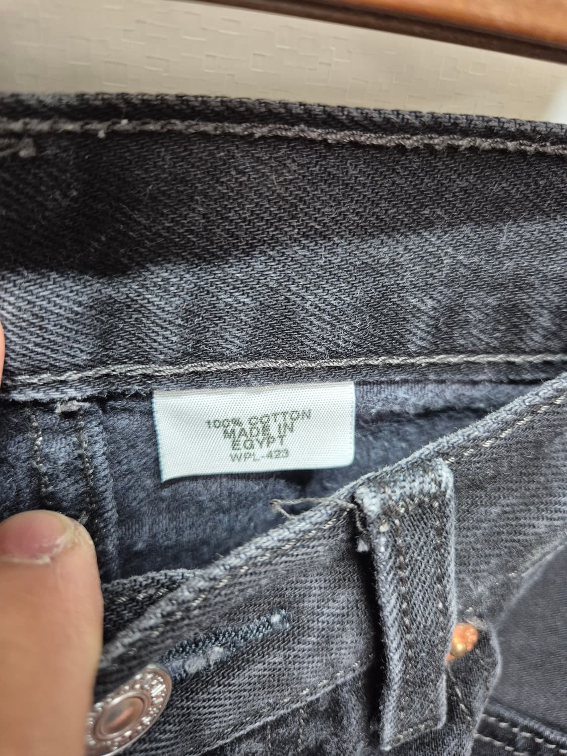 리바이스 501 블랙진 상품이미지6