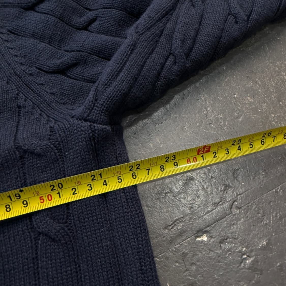 95 타미힐피거 꽈배기 니트 가디건  상품이미지5