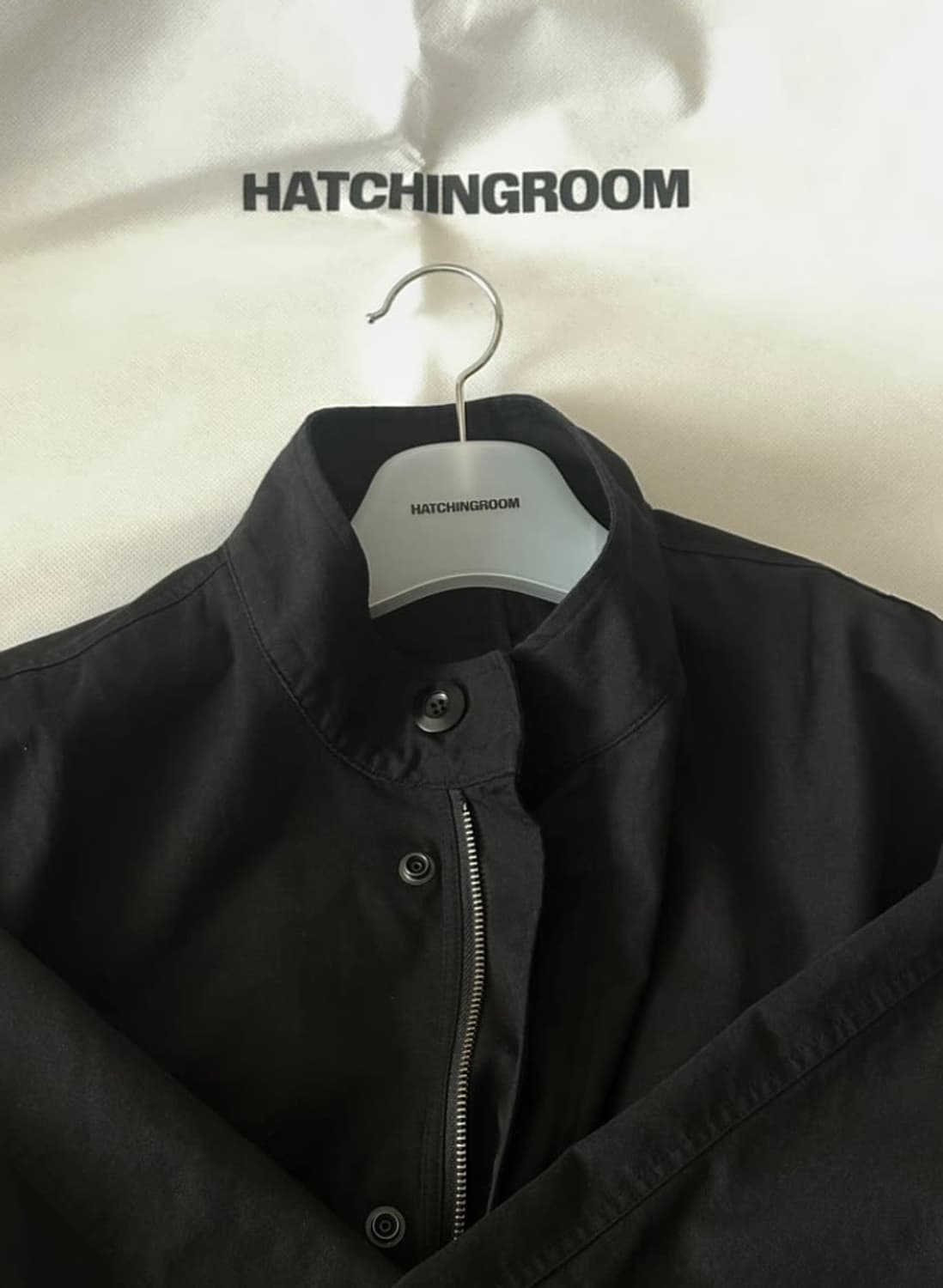 해칭룸 모즈파카 워시드블랙 (2) 상품이미지2