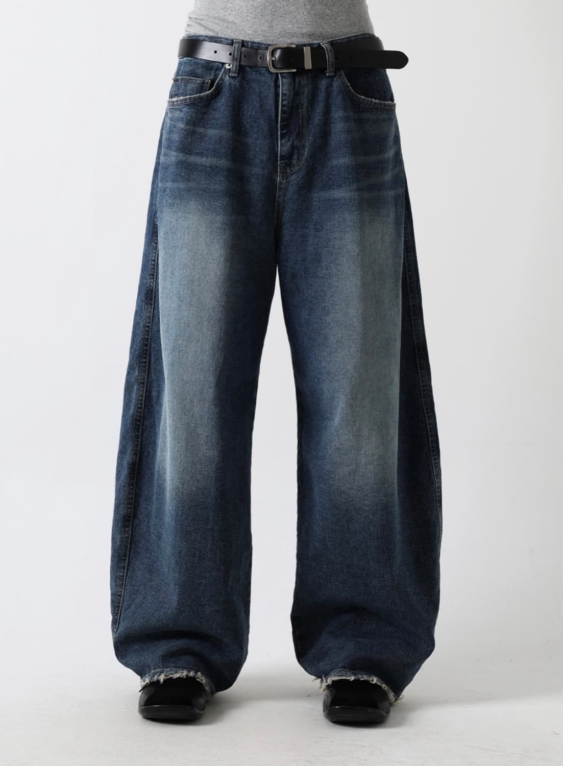 Infinity washing denim pants (blue) 상품이미지1