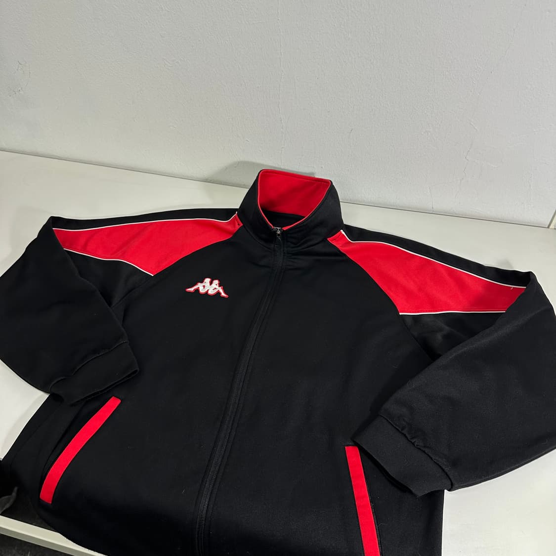 L 카파 블랙 트랙탑 집업 져지 상품이미지2