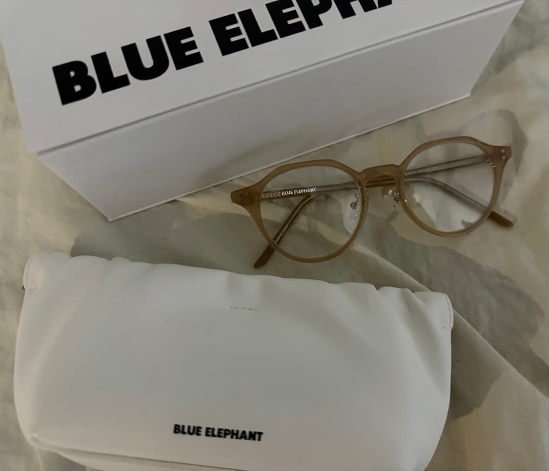 블루엘리펀트 EDIE peach 안경 (수지안경) 상품이미지2