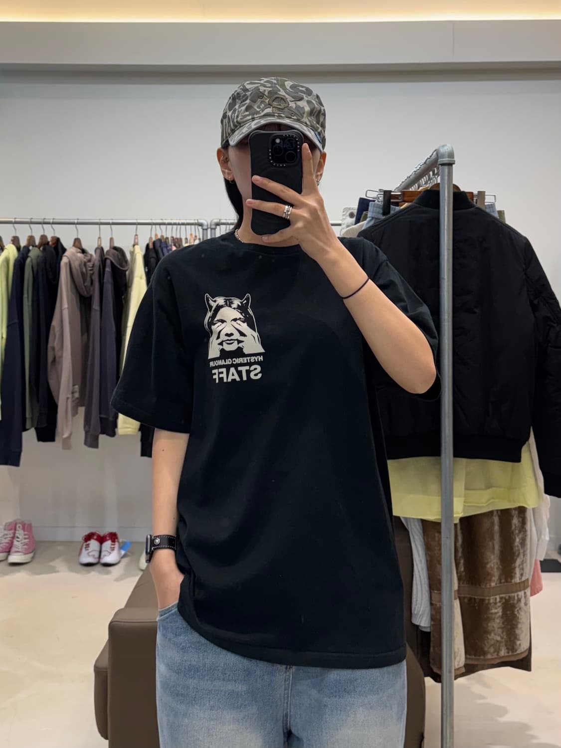 히스테릭 글래머 see no evil 티셔츠  상품이미지4