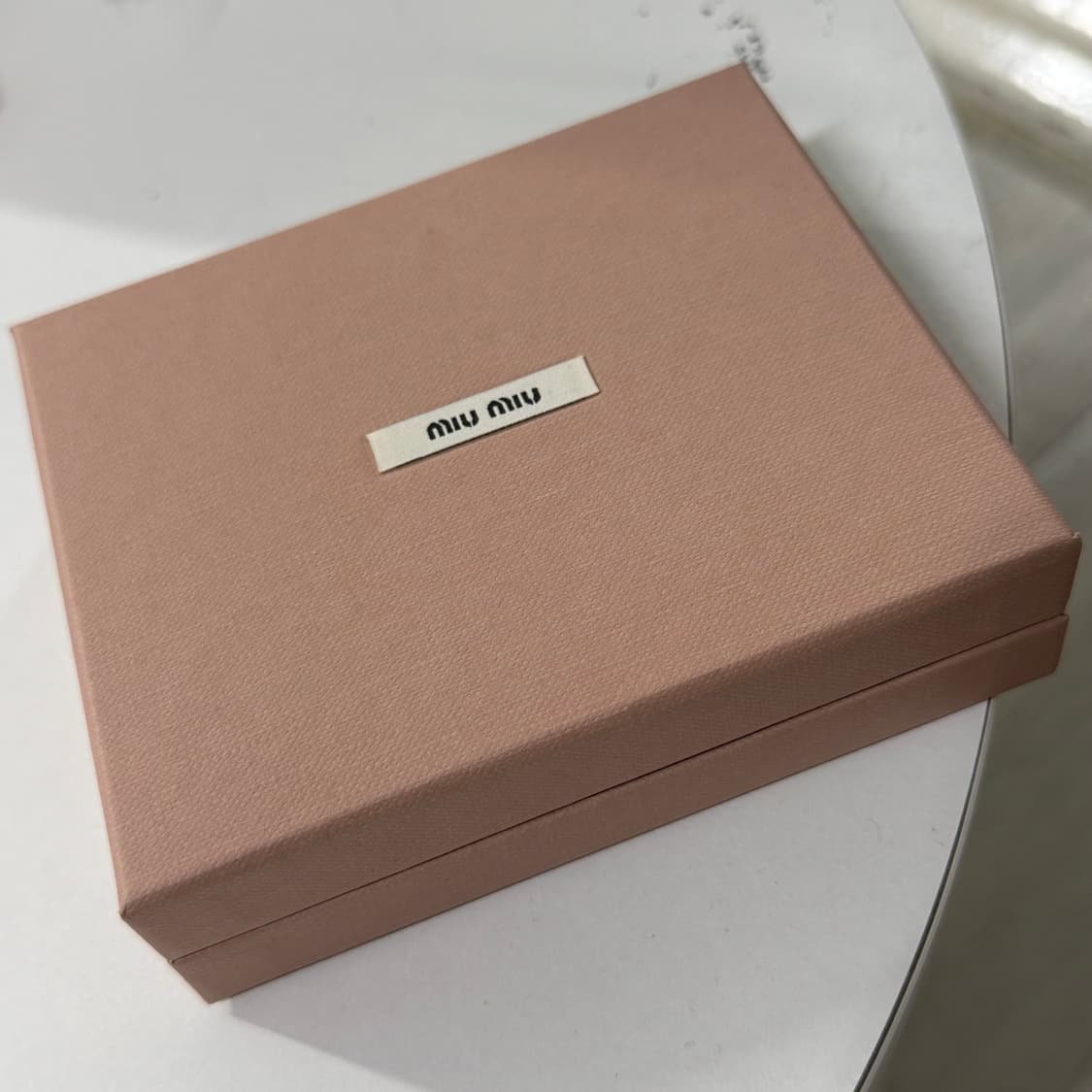 미우미우 마테라쎄 나파 가죽 동전 지갑 마리나 블루 상품이미지4