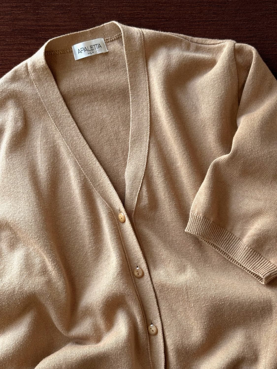 JPN made high gauge cotton H/S cardigan 상품이미지2