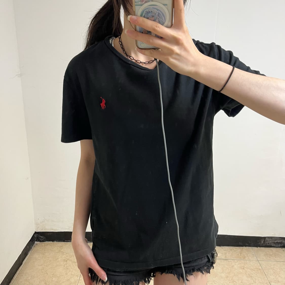 Polo black t-shirt 상품이미지2