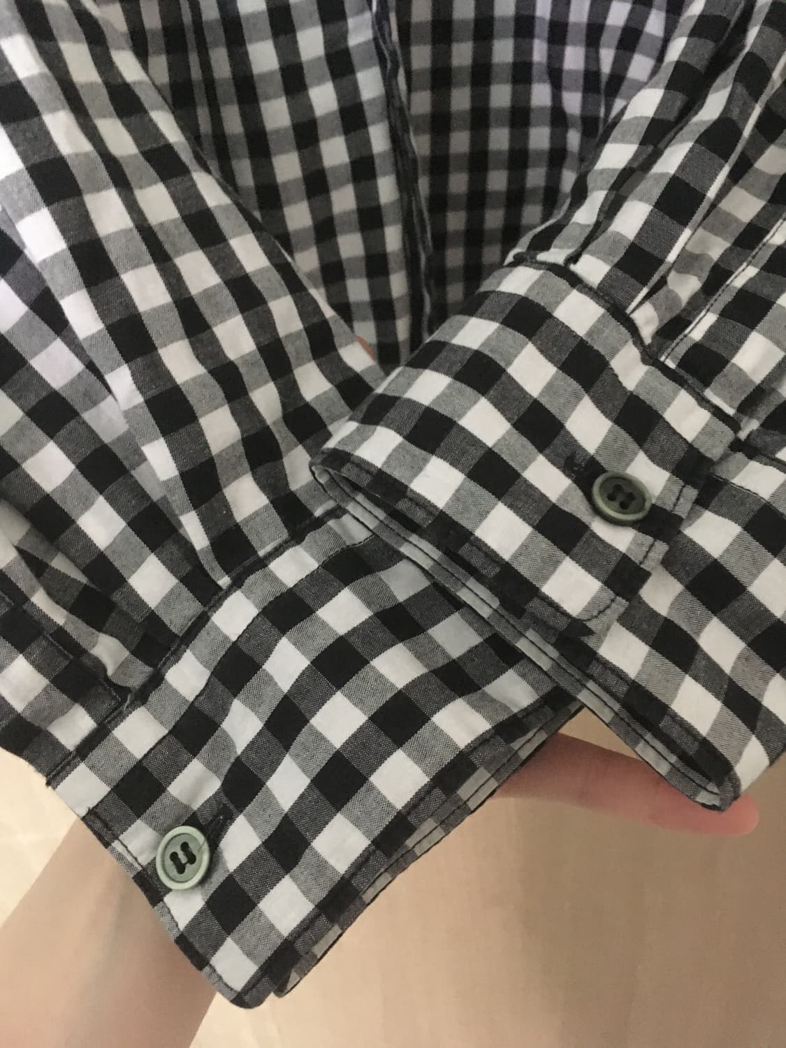 꼼데가르송 dot&check shirts 상품이미지8