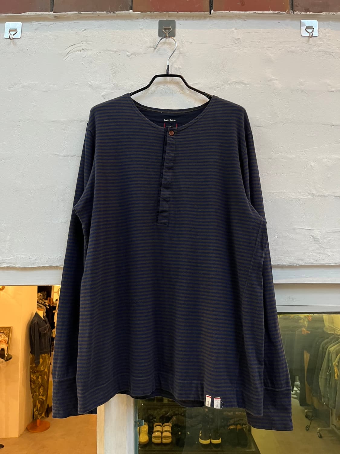 Paul Smith 폴스미스 스트라이프 긴팔티 L 상품이미지1