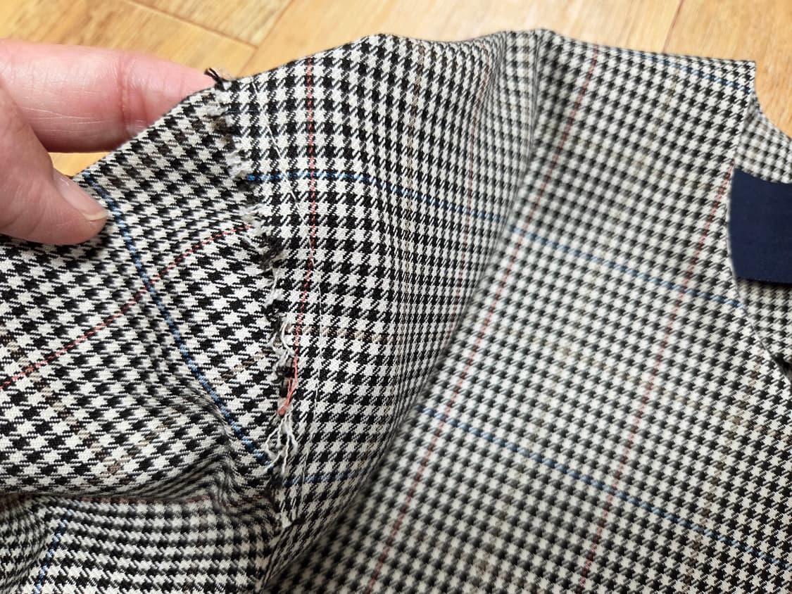 렉토(RECTO) 셔츠 레이어드 체크원피스 55-66 상품이미지6