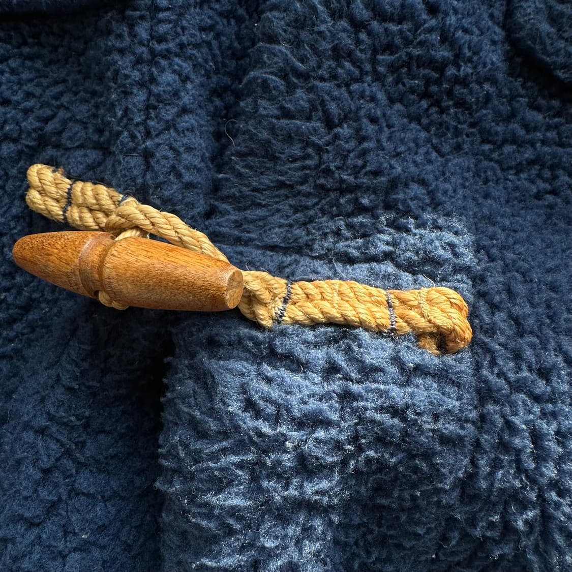 베이프 포스트오버롤즈 플리스 더플 코트 상품이미지5