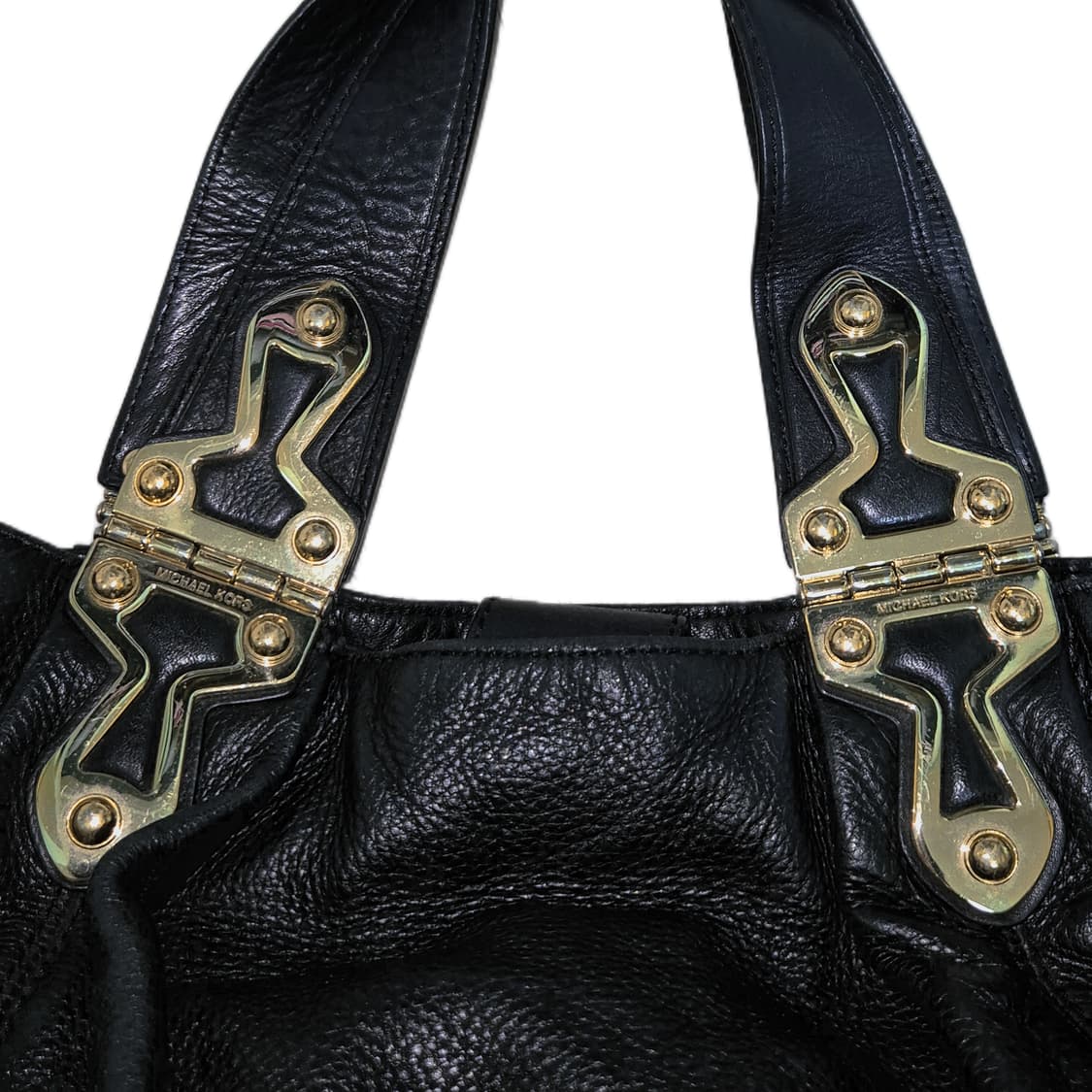 Michael Kors 마이클코어스 토트백 금장 갸루 빈티지 가죽 가방 상품이미지3