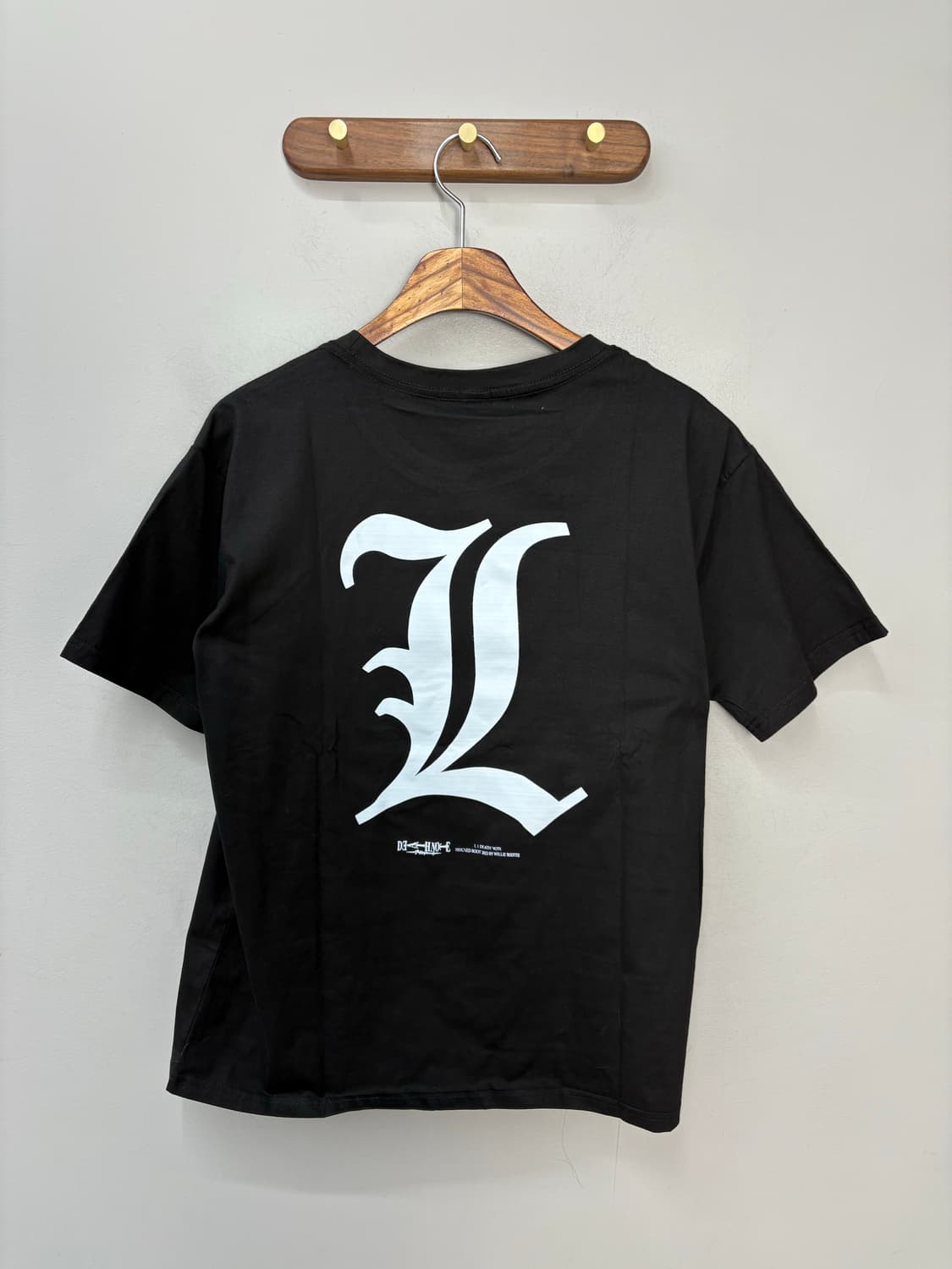 빈티지 데스노트 프린팅 반팔 A3015 상품이미지4