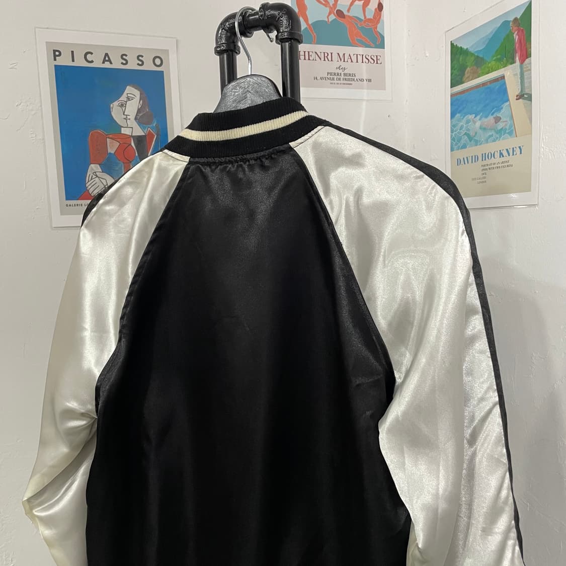 리버시블 새틴 블루종 상품이미지6