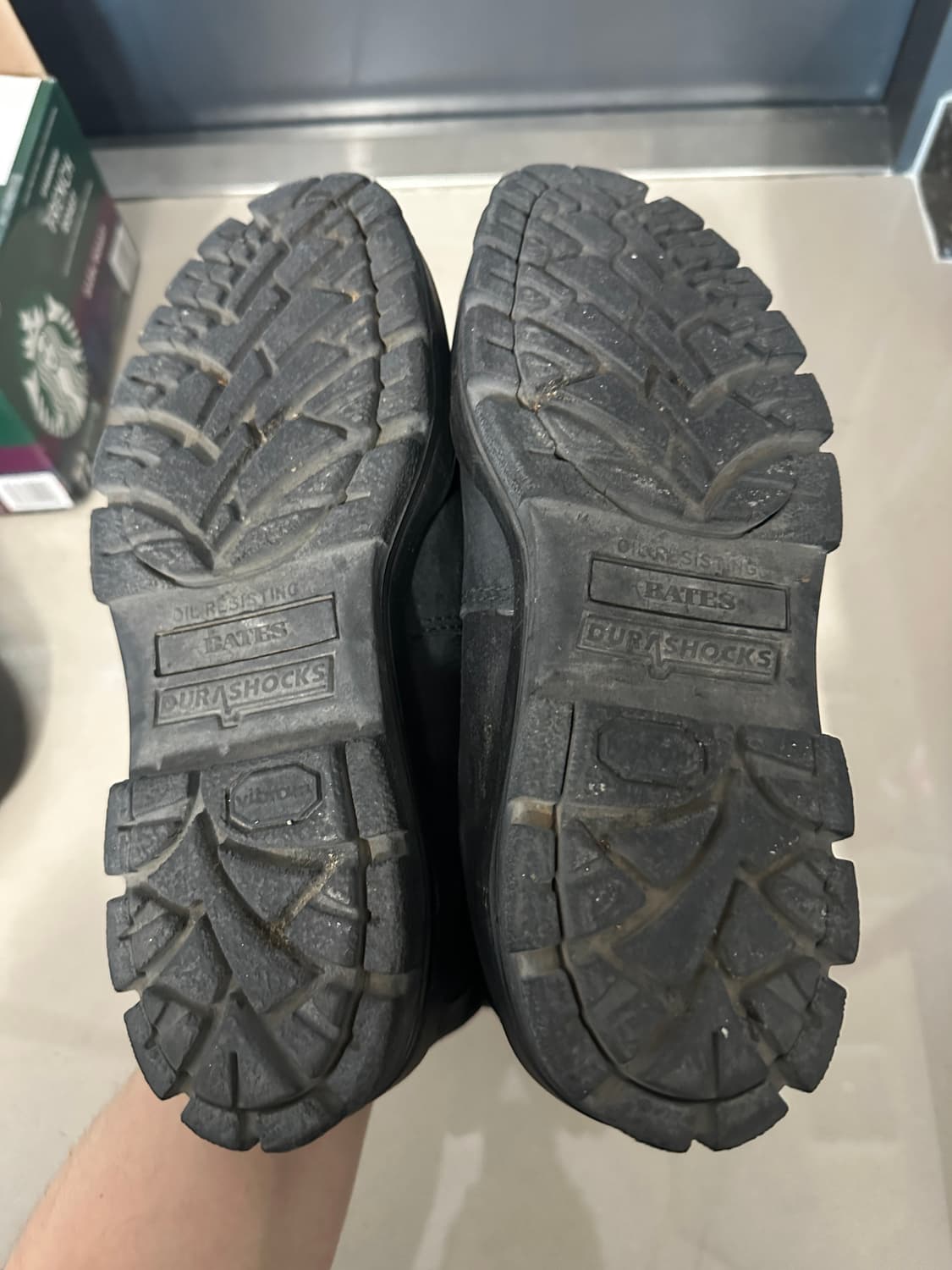Bates US NAVY 누벅 부츠 (9.5W, 270 사이즈감) 상품이미지4