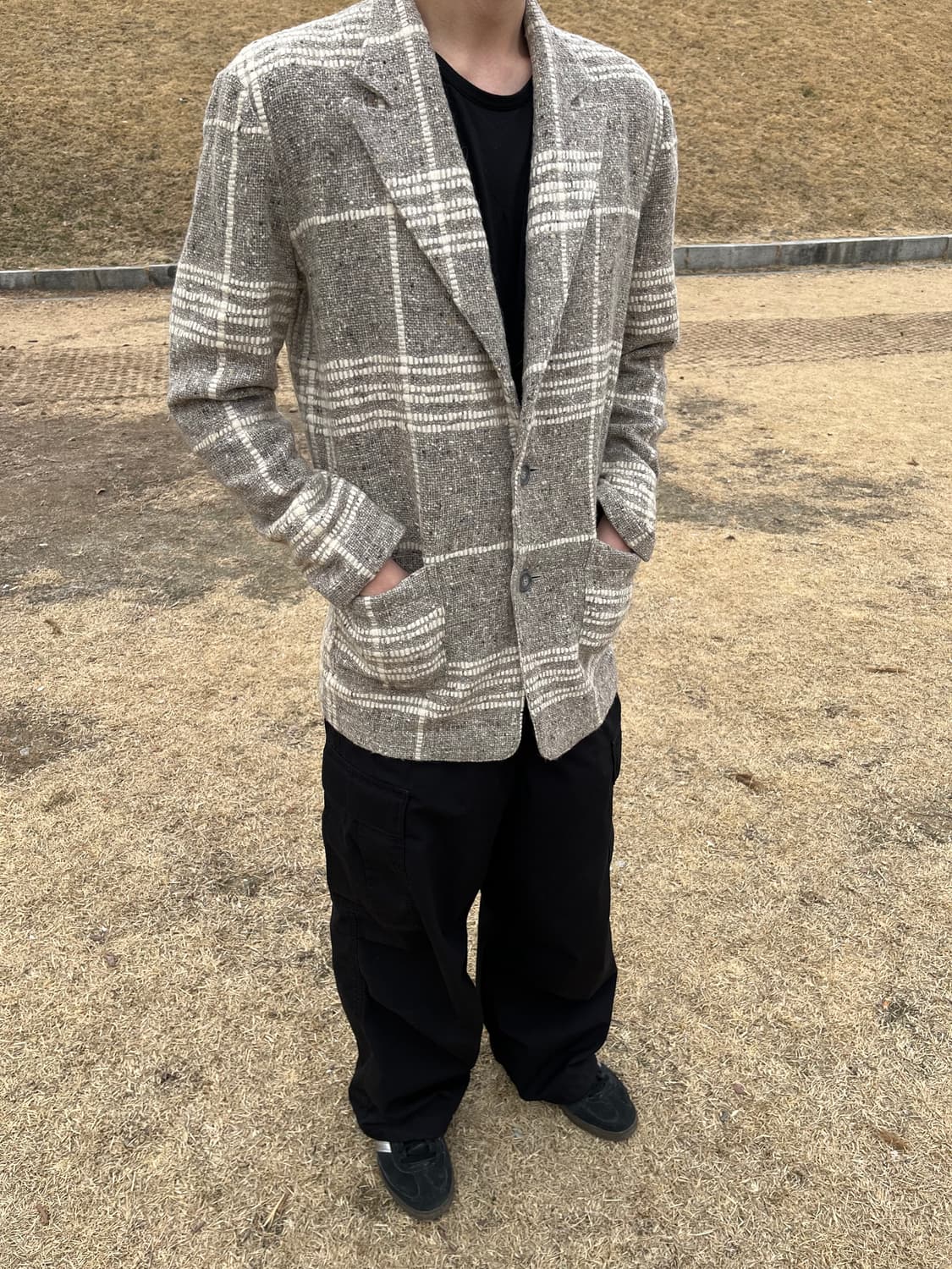 요지야마모토 Y’s 트위드 블레이저 자켓 상품이미지1