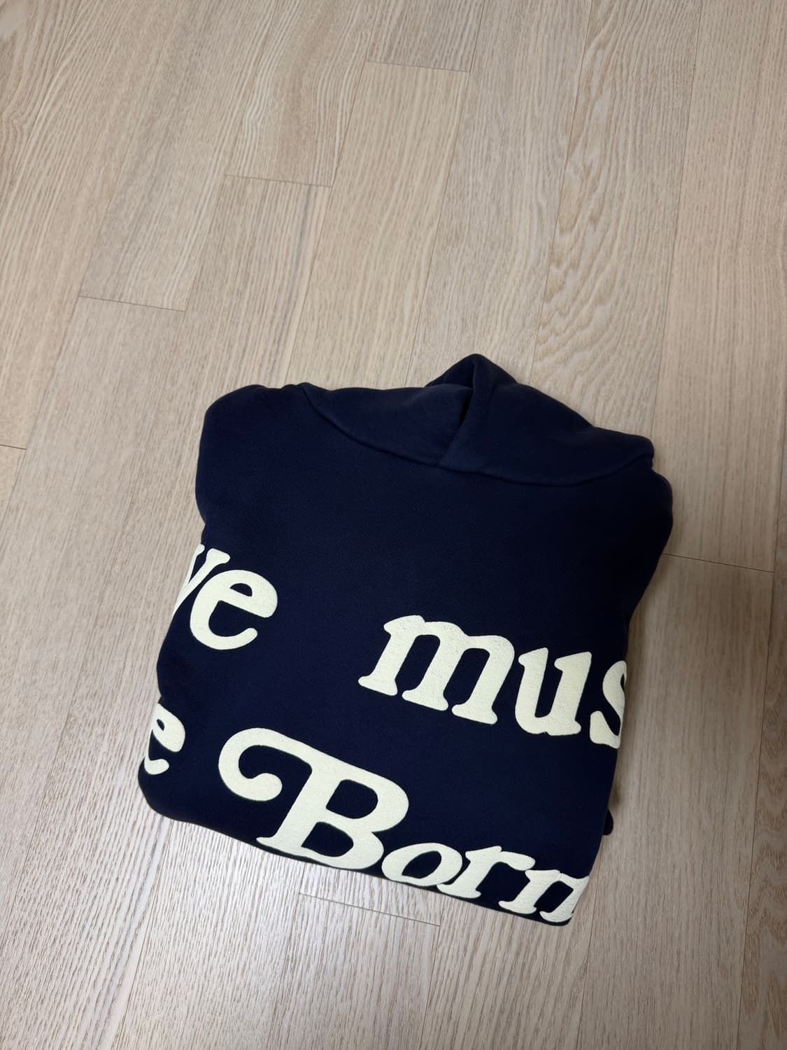 (L) cpfm 본어게인 후드 네이비 상품이미지2