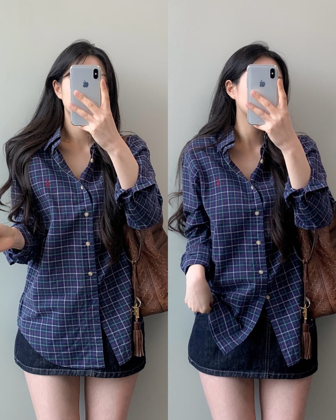 폴로 체크 셔츠  상품이미지1