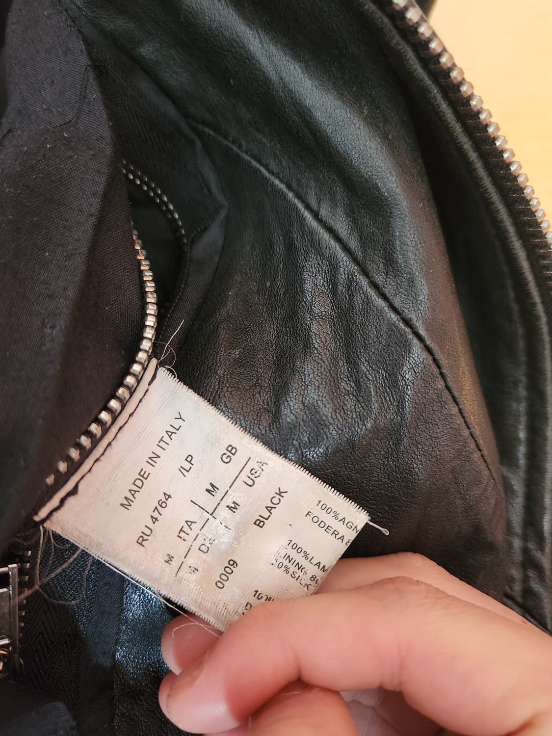 릭오웬스 스투지 레더자켓 상품이미지4