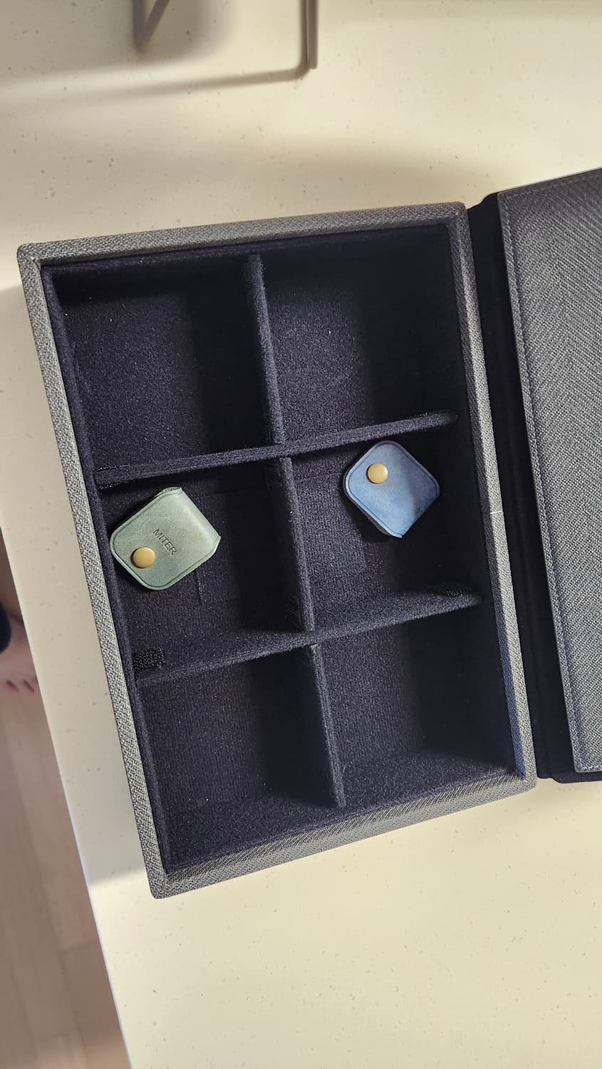 미테르 이어폰 멀티 케이스 6구 차콜 상품이미지3