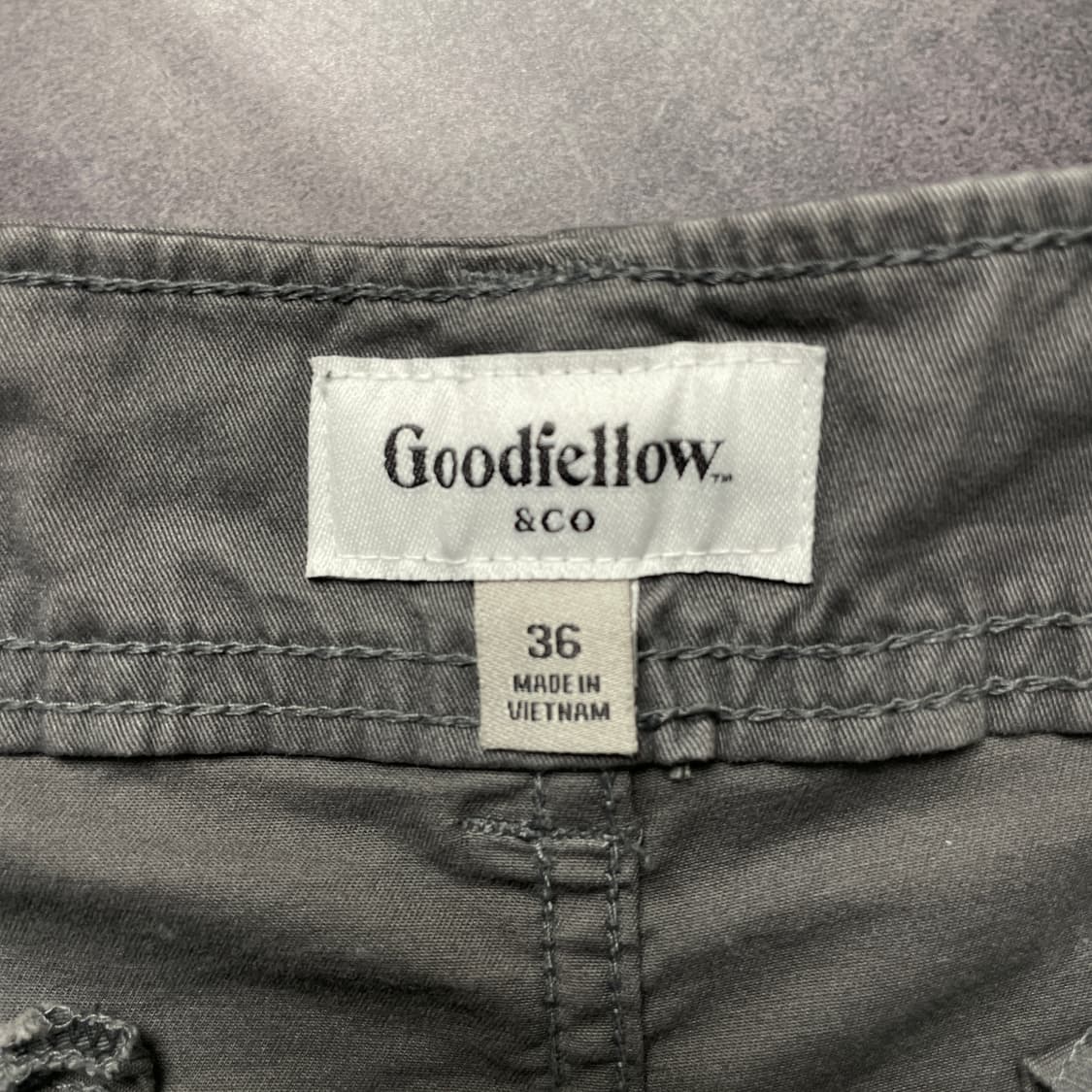 GOODFELLOW & CO. 그레이 카고 하프 팬츠 A00785 상품이미지8