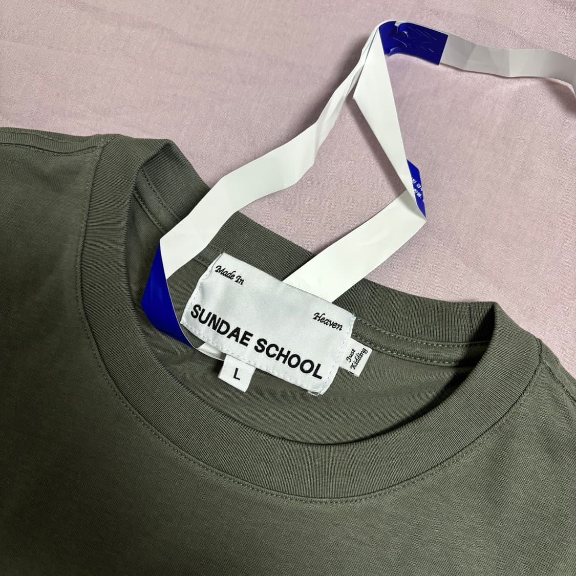 sundae school 선대스쿨 스파크노트 프린팅 반팔 티셔츠 새상품 상품이미지5