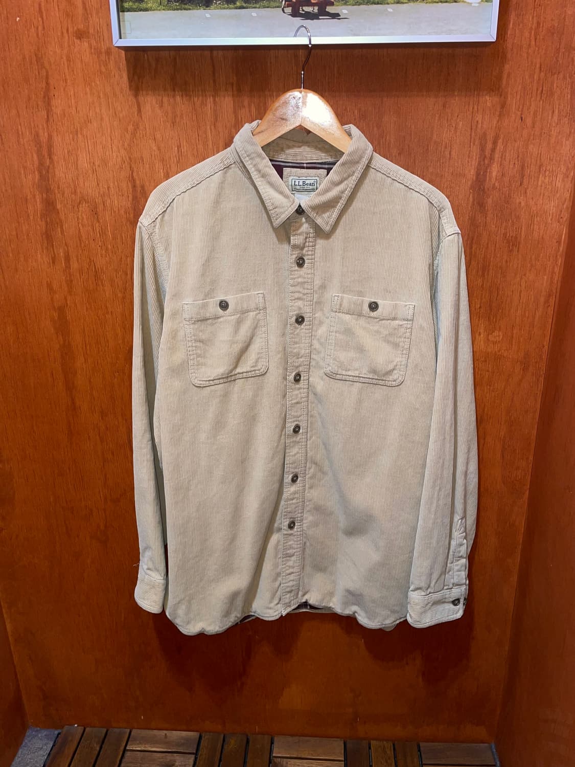 (L) L.L.Bean 엘엘빈 코듀로이 셔츠  상품이미지2