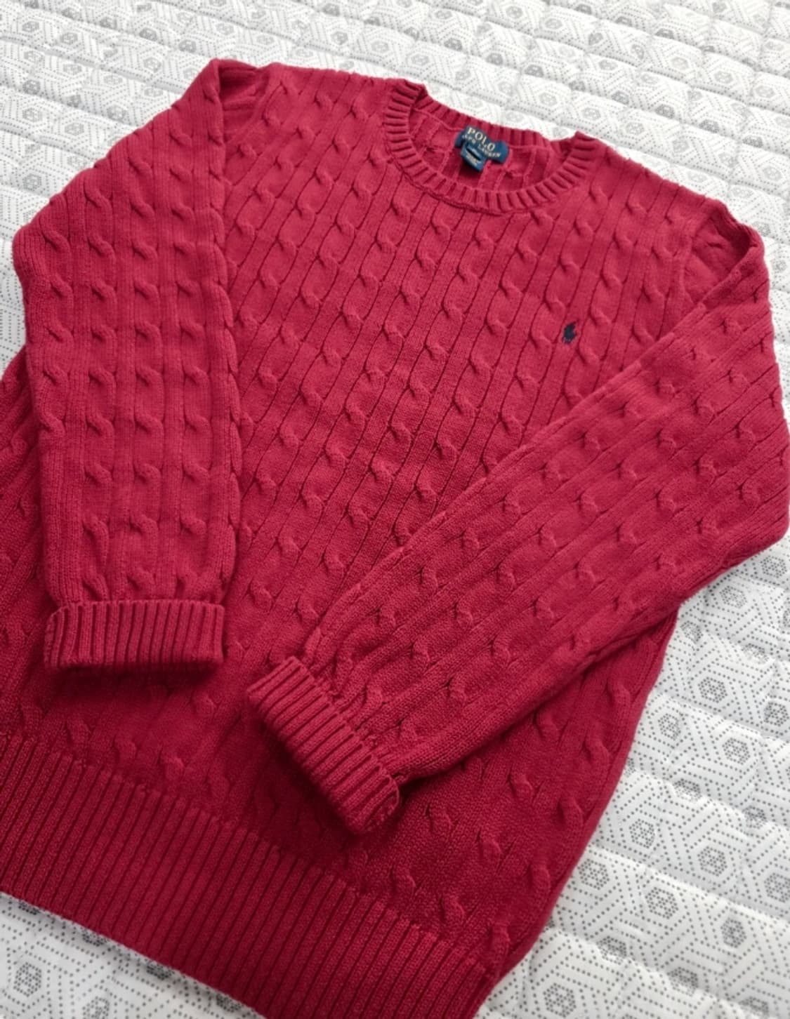 폴로 랄프로렌 키즈 케이블 니트 95 상품이미지2