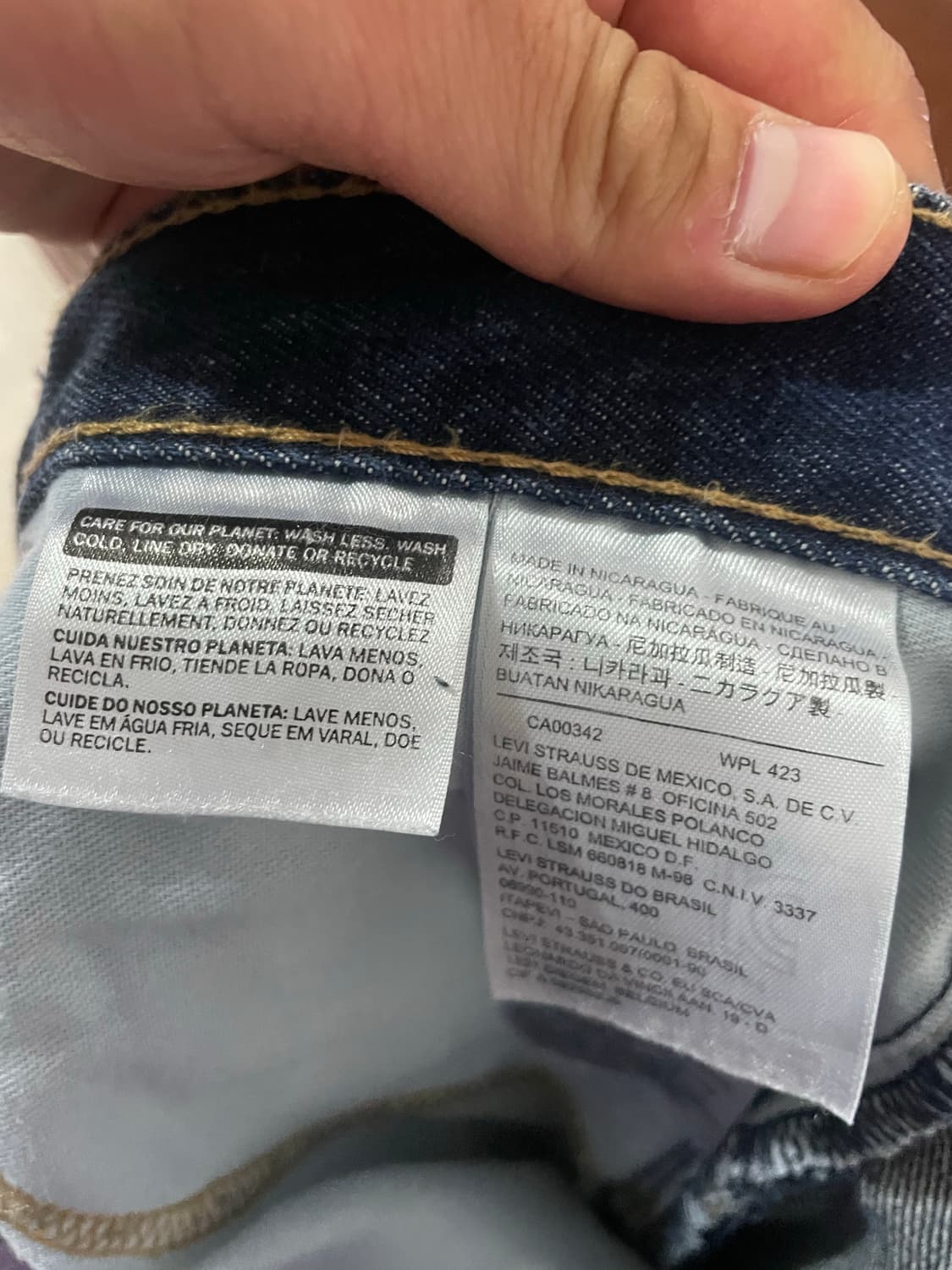 리바이스 505 33x30 상품이미지7