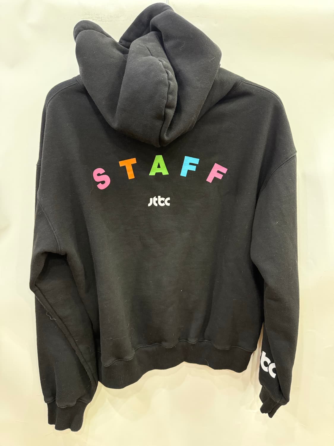 아이앱 스튜디오 JTBC STAFF 후드집업 M 상품이미지2